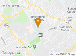 map of Bellarmine University