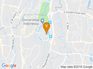 map of University of Indonesia