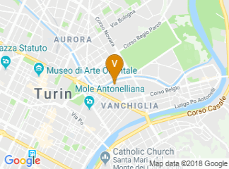 map of University of Turin - Campus Luigi Einaudi