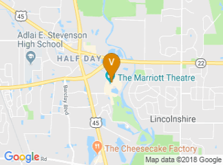 map of Lincolnshire Marriott Resort