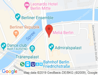 map of Melia Berlin
