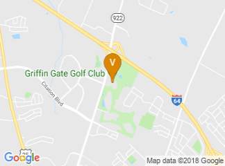 map of Griffin Gate Marriott Resort & Spa
