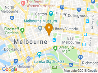 map of Rydges Melbourne