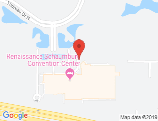 map of Schaumburg Convention Center