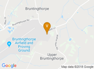 map of Bruntingthorpe Proving Ground
