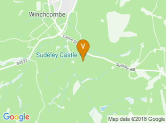 map of Sudeley Castle