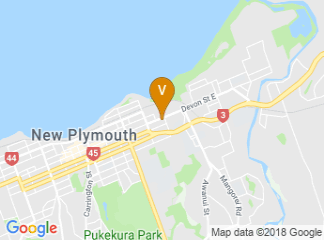 map of The Devon Hotel