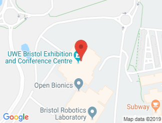 map of UWE Bristol Exhibition and Conference Centre