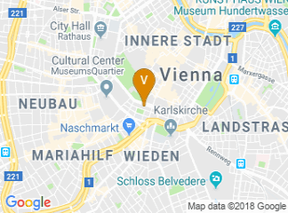 map of Le Meridien Vienna