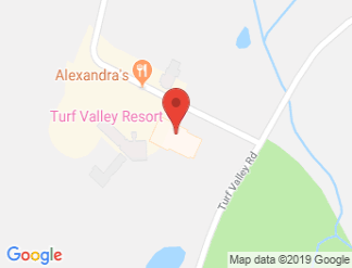 map of Turf Valley Resort