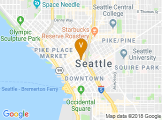 map of Hilton Seattle