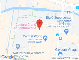 map of Centara Grand at CentralWorld