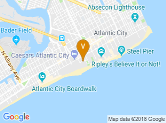 map of Ballys Atlantic City