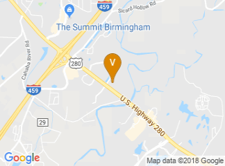 map of Birmingham Marriott