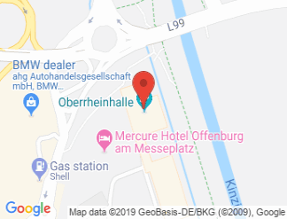 map of Messe Offenburg-Ortenau GmbH