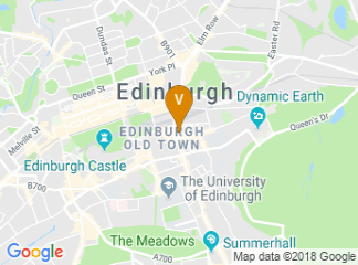 map of Hilton Edinburgh Carlton