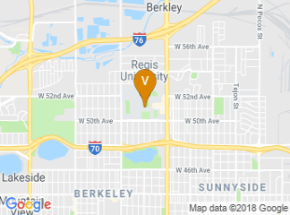 map of Regis University