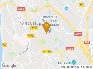 map of Computer Science Research Institute of Toulouse