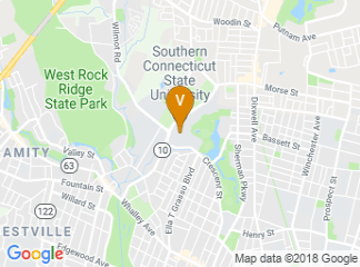 map of Southern Connecticut State University
