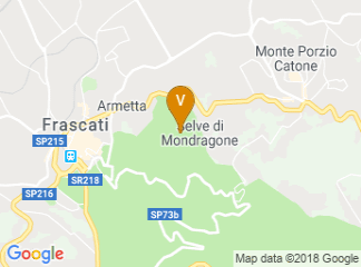 map of Villa Mondragone