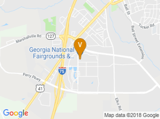 map of Georgia National Fairgrounds & Agriculture Center