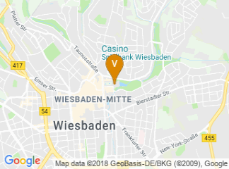 map of Kurhaus Wiesbaden GmbH