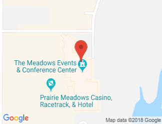 map of Prairie Meadows