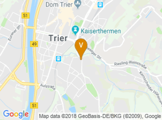 map of Vienna House Easy Trier