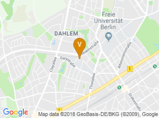 map of Harnack House, conference site of the Max Planck Society
