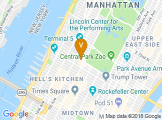 map of Jazz at Lincoln Center - Frederick P. Rose Hall