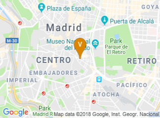 map of Hotel Catalonia Atocha