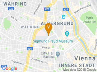 map of Medical University Of Vienna