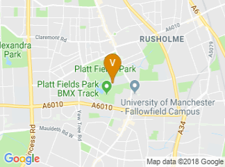 map of Manchester High School For Girls