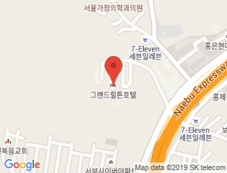 map of Grand Hilton Seoul