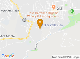 map of Ojai Valley Inn & Spa
