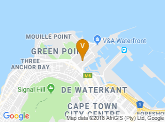 map of Protea Hotel by Marriott Cape Town Waterfront Breakwater Lodge