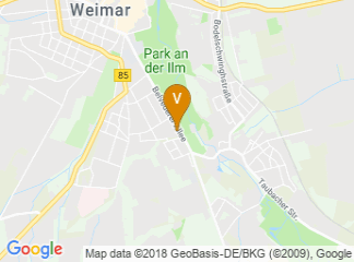 map of Leonardo Hotel Weimar