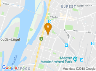 map of Park Inn By Radisson Budapest