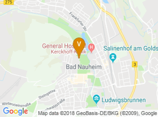 map of CONPARC Hotel & Conference Centre Bad Nauheim