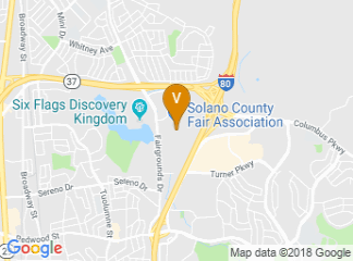map of Solano County Fair Association