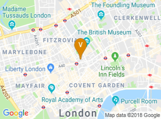 map of The Bloomsbury