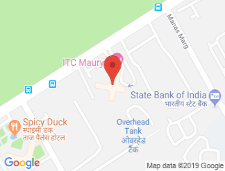 map of ITC Maurya a Luxury Collection Hotel New Delhi