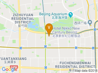map of Hotel Nikko New Century Beijing