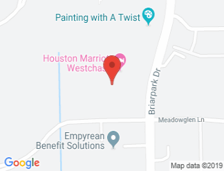 map of Houston Marriott Westchase