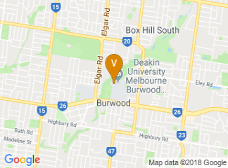 map of Deakin University