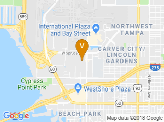 map of Hyatt Place Tampa Airport/Westshore