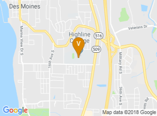 map of Highline College