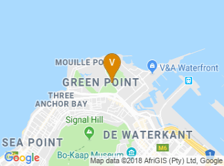 map of Cape Town Stadium