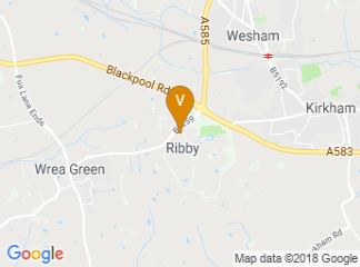 map of Ribby Hall Village