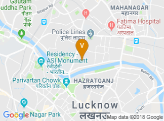 map of Colvin Taluqdars College ISC Wing